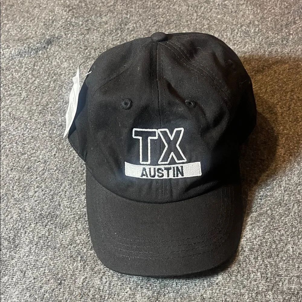 Black TX Austin Cap NWT